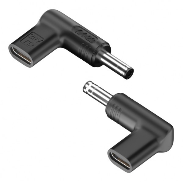 POWERTECH αντάπτορας τροφοδοσίας YX-22, USB-C σε Lenovo 4x1.7mm, μαύρος