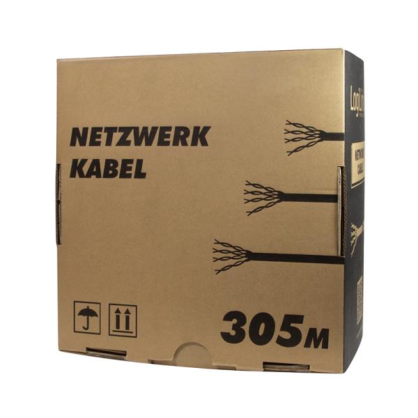 Κουλούρα F/UTP CAT5 100m (Solid) Logilink CPV001