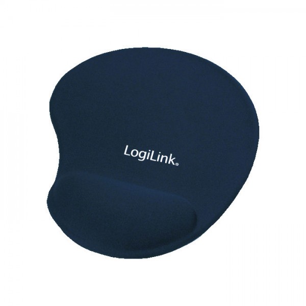 Mousepad Gel Wrist Rest LogiLink ID00027B Blue