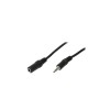 Cable Audio 3.5mm M/F 3m Logilink CA1054