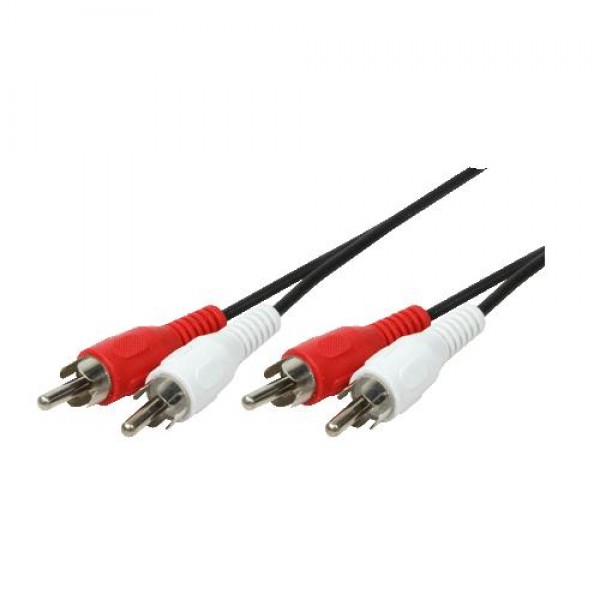 Cable Audio 2xRCA M/M 10m Logilink CA1041