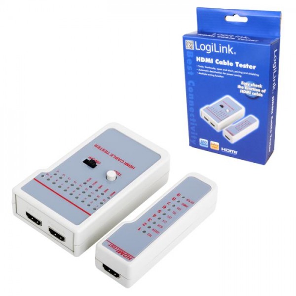 Cable Tester HDMI LogiLink WZ0017