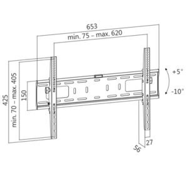 TV Bracket Logilink Tilt BP0018