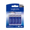 Battery AA Alkaline Logilink LR6B4 4pcs