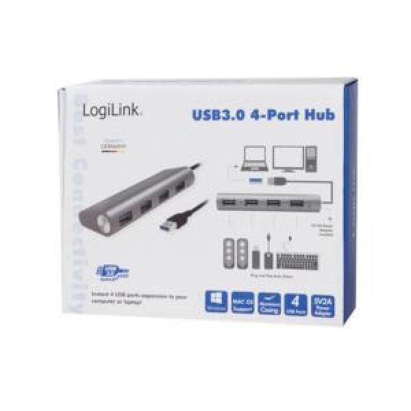 Hub USB 3.0 + PSU Logilink UA0307