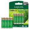 Battery NI-MH Rechargeable AAA 1.2V Logilink LR03RB4 4pcs