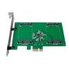 Pci Express to 2x mSATA SSD Logilink PC0078