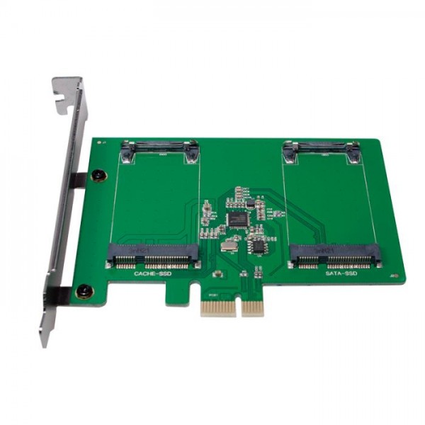 Pci Express to 2x mSATA SSD Logilink PC0078