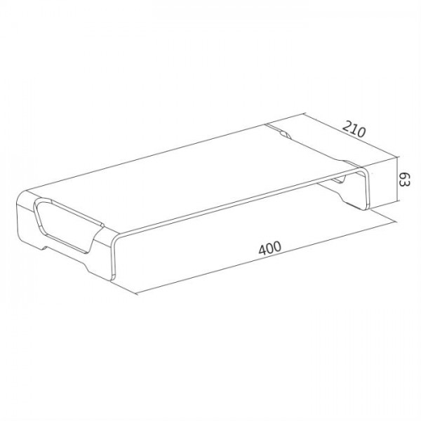 Tabletop Monitor Riser Logilink BP0033