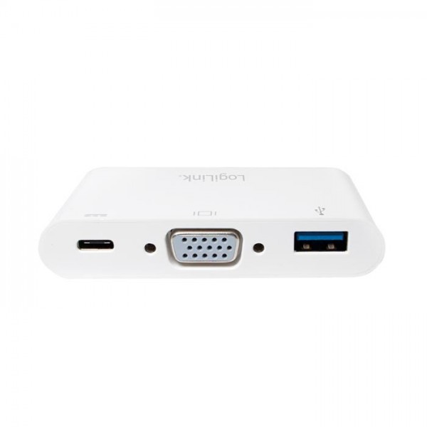 Type-C 3.2 to VGA/Type-C/USB Logilink UA0260