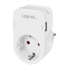 Protection Socket 1xSchuko with USB/Type-C  Logilink PA0259