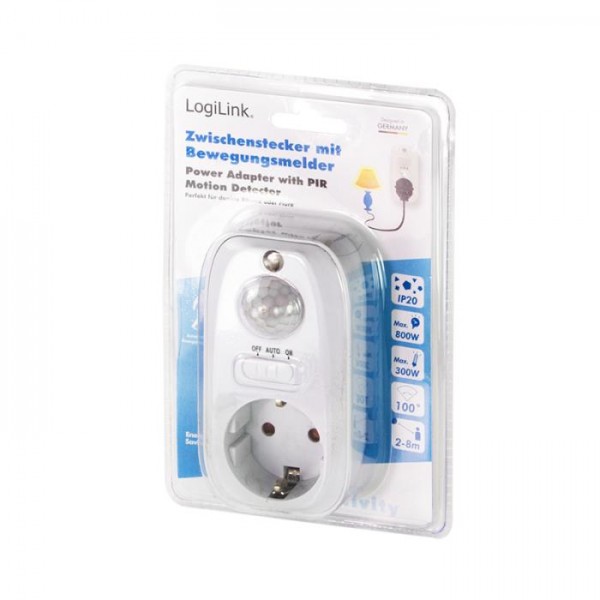 Smart Socket with Motion Detector Logilink PA0248