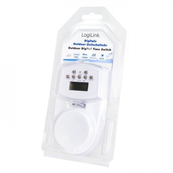 Smart Socket with Digital Time Switch Logilink ET0008