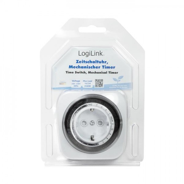 Smart Socket with Mechanical Time Switch Logilink ET0011