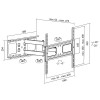 TV Bracket Logilink Tilt & Swivel BP0028