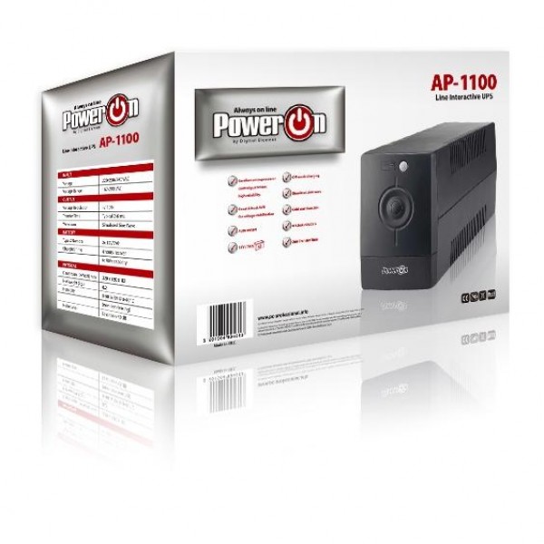 Ups 1100VA Power On AP-1100 V2.0