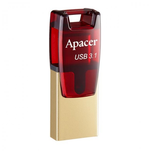 USB 3.1 Gen & Type-C Dual Flash Drive AH180 32GB Red RP