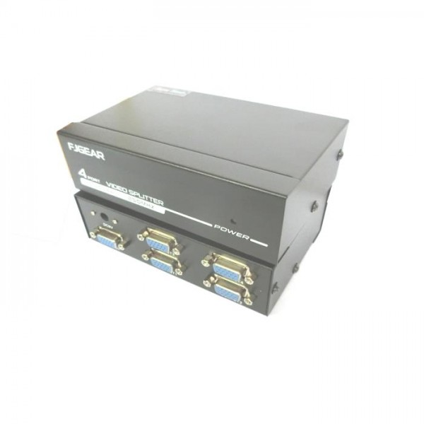 VGA Splitter 1pc-4Monitors 250MHz  Aculine SPL-010