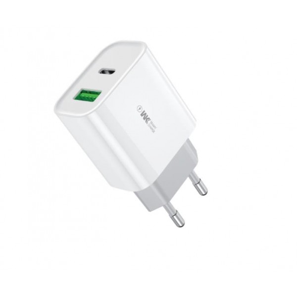 Charger WK 20W PD+USB QC3.0 WP-U53