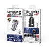 Car Charger WK 18W PD+USB QC3.0 Silver WP-C28