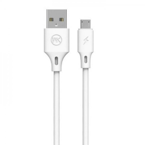 Charging Cable WK Micro White 1m Full Speed Pro WDC-092 2.4A