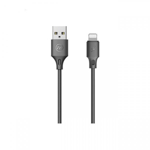 Charging Cable WK i6 Black 1m Full Speed Pro WDC-092 2.4A