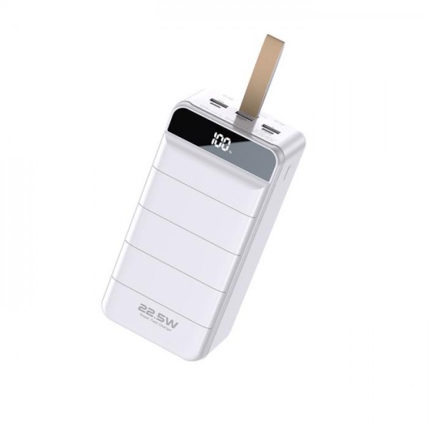 Power Bank WK 60000mAh MINRE PD20W+3xQC3.0 22.5W White WP-269