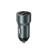 Car Charger WK 15W Dual USB 3.1A Toury Dark Blue WP-C36