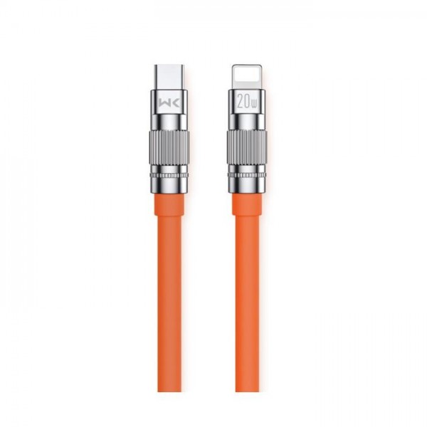 Charging Cable WK 20W PD TYPE-C/i6 Wingle Orange 1.2m WDC-187 6A