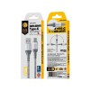 Charging Cable WK TYPE-C Raython Silver 1m WDC-169 6A