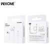 Earphone WK YA17 i6 White