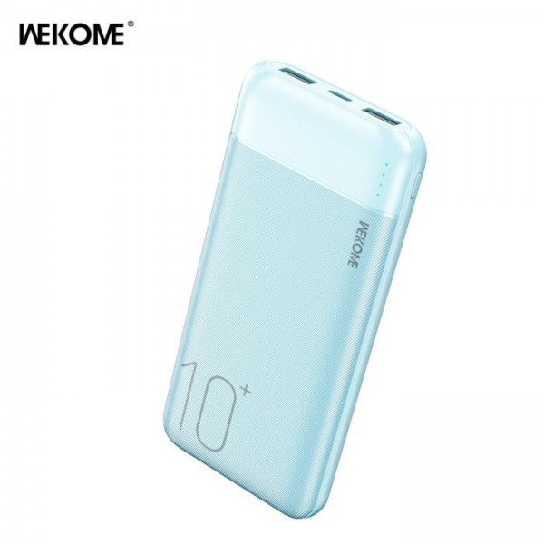 Power Bank WK 10000mAh 10W USBx2 Blue WP-01