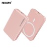 Power Bank Magnetic Wireless WK 10000mAh 20W PDx1 Pink WP-45