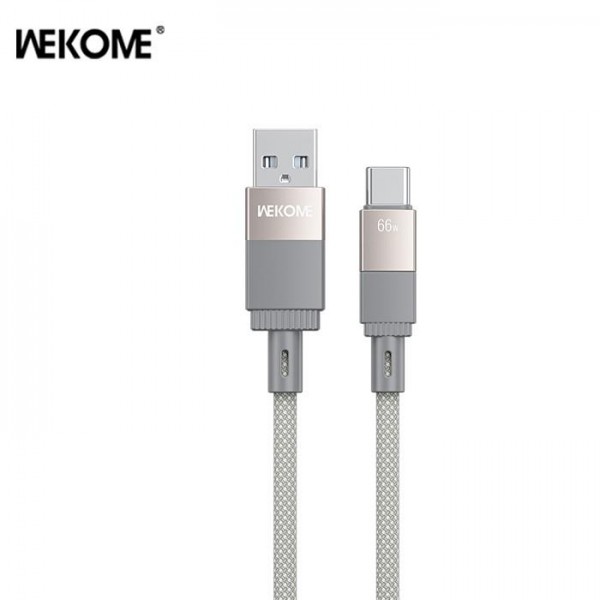 Charging Cable WK 66W TYPE-C Grey 1m WDC-45