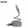 Charging Cable WK 65W TYPE-C/TYPE-C Grey 1m WDC-46