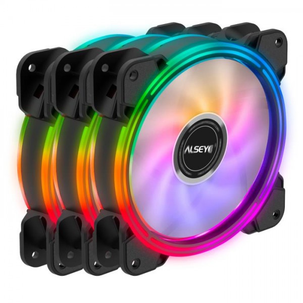 Case Cooler 12cm RGB-Fan x3 kit Alseye HALO 4.0