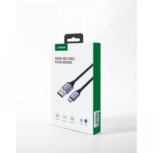 Charging Cable UGREEN US290 Micro Gray 2m 60148 2A