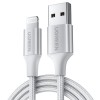 Charging Cable MFI UGREEN US199 i6 Silver 1m 60161 2.4A