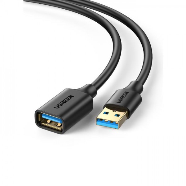 Cable USB 3.0 M/F 0,5m UGREEN US129 30125