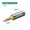 Audio Converter 2.5mm/3.5mm M/F UGREEN 20501