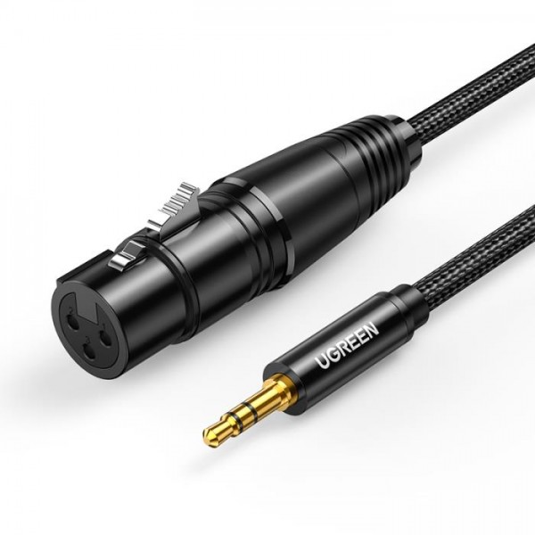 Cable Audio XLR to 3.5mm F/M UGREEN AV182 20763 1m