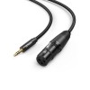 Cable Audio XLR to 3.5mm F/M UGREEN AV182 20763 1m