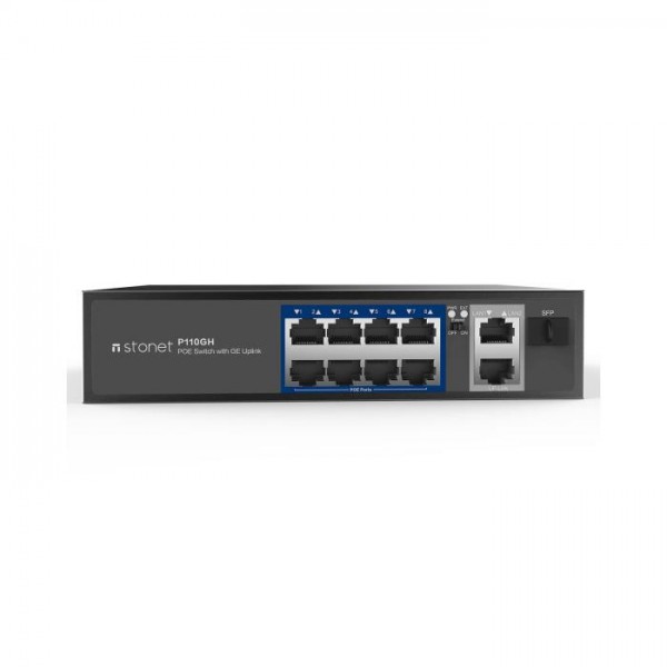 Fast Ethernet 10port Switch PoE Stonet P110GH