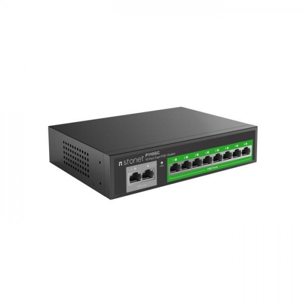 Gigabit 10port Switch PoE Stonet P110GC