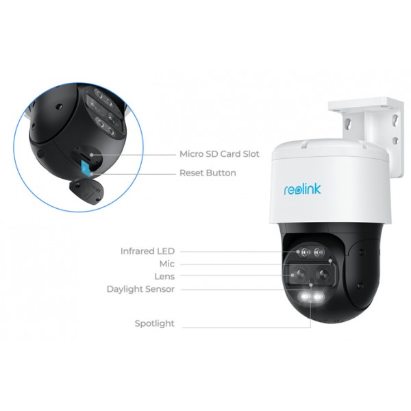 IP Camera POE Reolink TrackMix PoE 4K