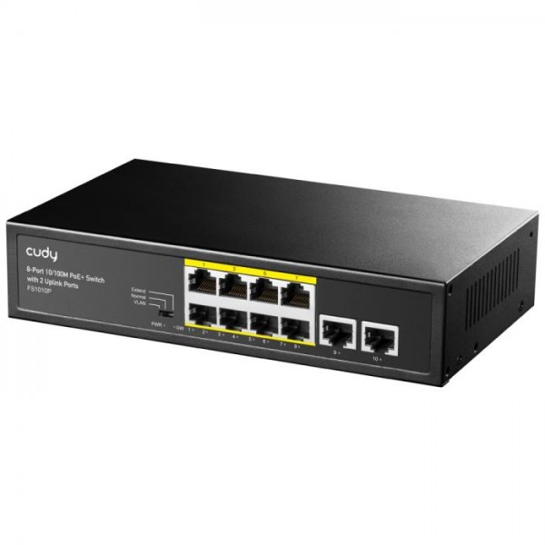 Fast Ethernet 10port Switch PoE Cudy FS1010P