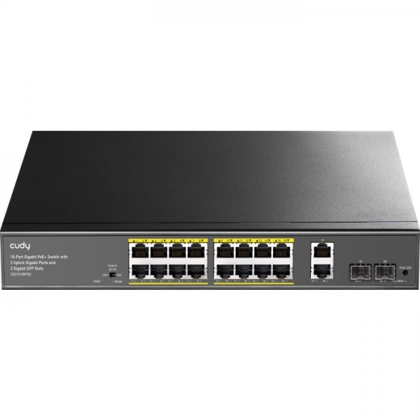 Gigabit 18port Switch PoE Cudy GS1018PS2