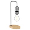 Designnest® Levitating Light Bulb |Table Lamp| - Silver #DH0106/EULELP