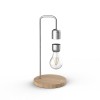 Designnest® Levitating Light Bulb |Table Lamp| - Silver #DH0106/EULELP