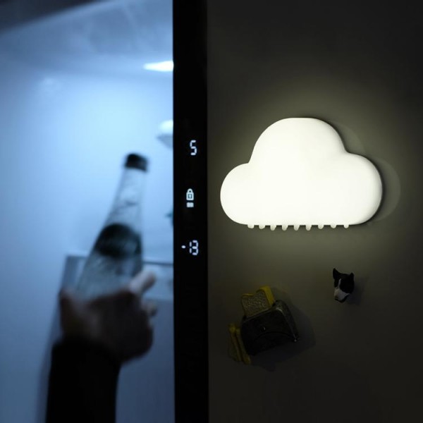 Designnest® NightLamp Cloud |MUID| Φωτάκι νυκτός συννεφάκι με ηχητική ενεργοποίηση (λευκό)